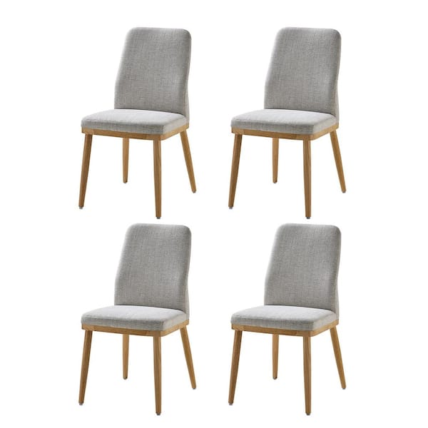 JAYDEN CREATION Manuel Midcentury Modern Upholstered Dining Chair Set