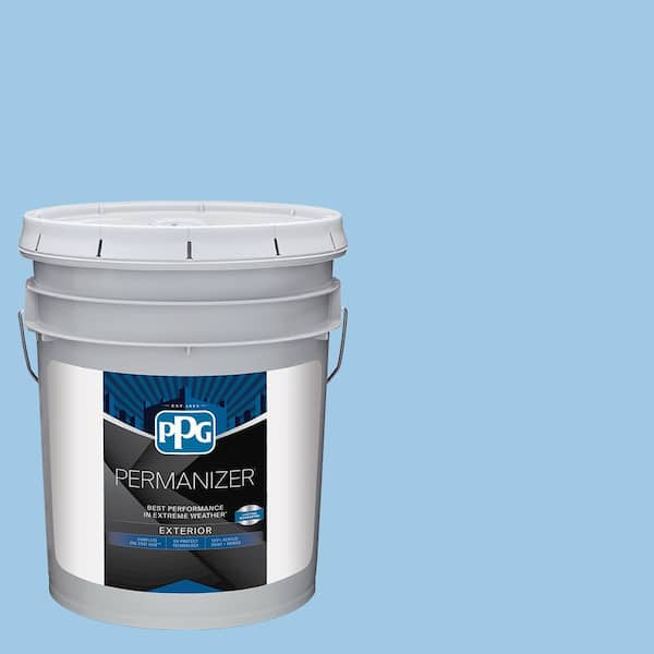 PERMANIZER 5 gal. PPG1239-3 Windsor Way Flat Exterior Paint