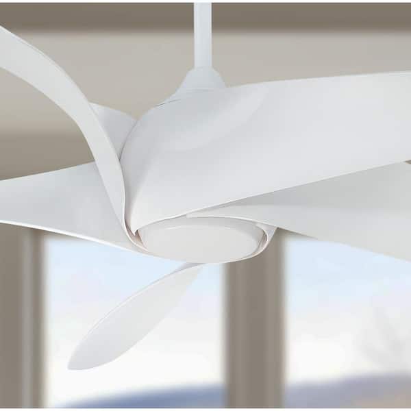 Artemis XL5 62 in. Integrated LED Indoor White Ceiling Fan with Light with Remote Control