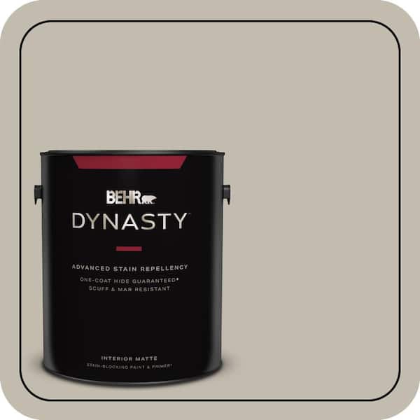 BEHR DYNASTY 1 gal. #ECC-46-1 Sierra Madre Matte Interior Stain-Blocking Paint & Primer