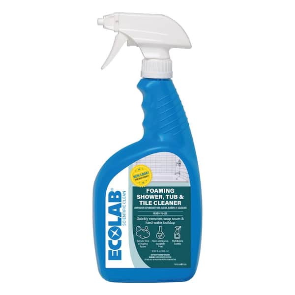 32 oz. Foaming Shower, Tub and Tile No-Scrub All Purpose Cleaner, for Bathroom, Shower, Vanity and Sink