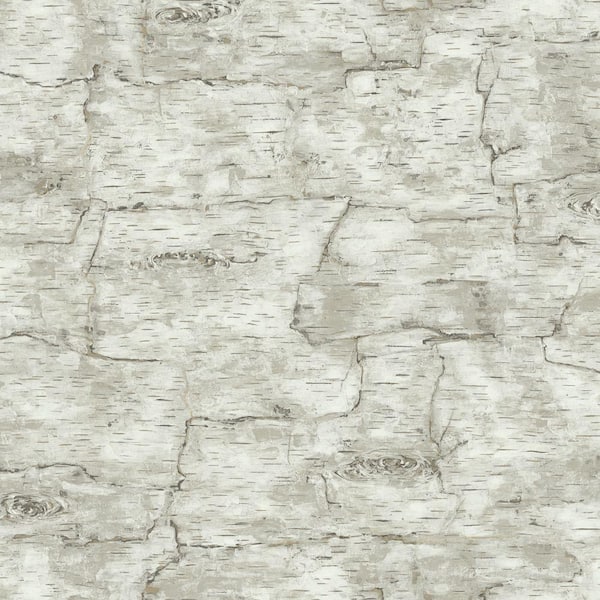 York Wallcoverings Birch Bark Paper Strippable Roll Wallpaper (Covers 56 sq. ft.)