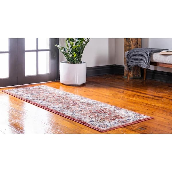 Unique Loom Utopia Antheia Terracotta 2' 7 x 10' 0 Runner Rug