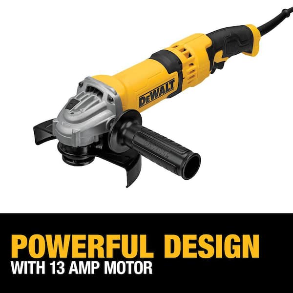 DEWALT 13 Amp Corded 4.5 in. Angle Grinder DWE43116 - The Home Depot