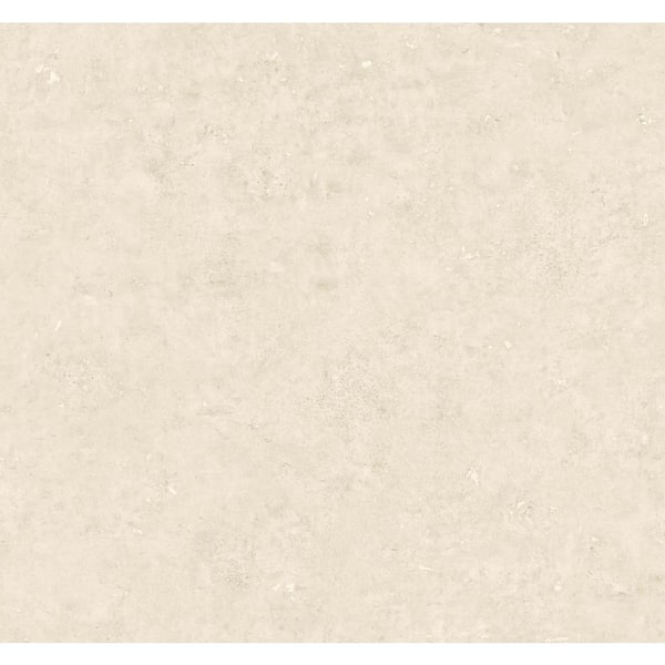 Seabrook Designs 60.75 sq. ft. Parchment and Metallic Champagne Cement Faux Embossed Vinyl Unpasted Wallpaper Roll