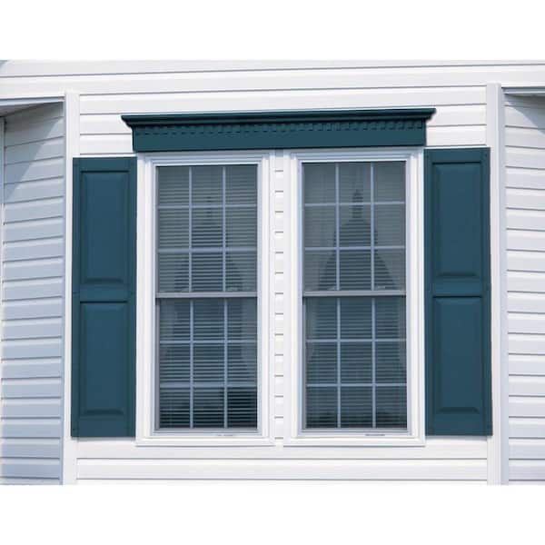 Builders Edge 14 75 In X Raised, Outdoor Window Shutters Home Depot