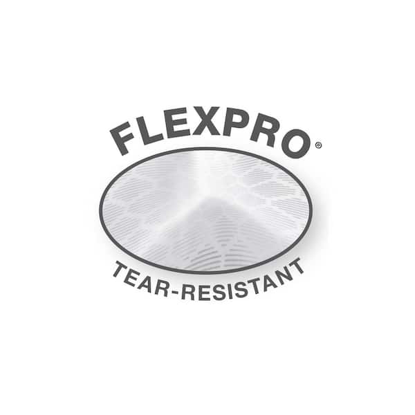 HDX FlexPro 33 Gal. to 39 Gal. Clear Drawstring Outdoor and Yard