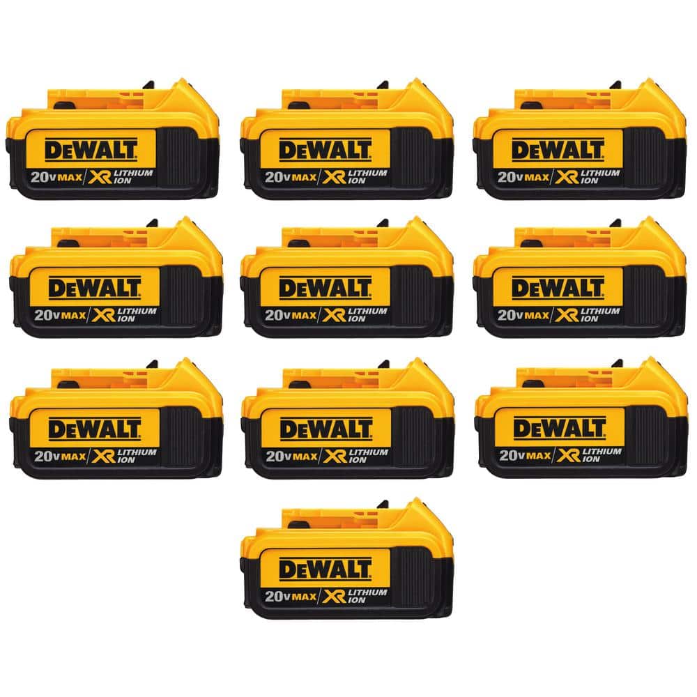20V MAX Premium Lithium-Ion Battery Pack 4.0Ah (10-Pack) price history on PriceWatchPro