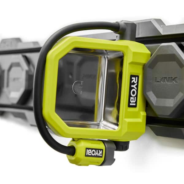 RYOBI USB Lithium Cordless LED Magnetic Tray Kit with 2.0 Ah