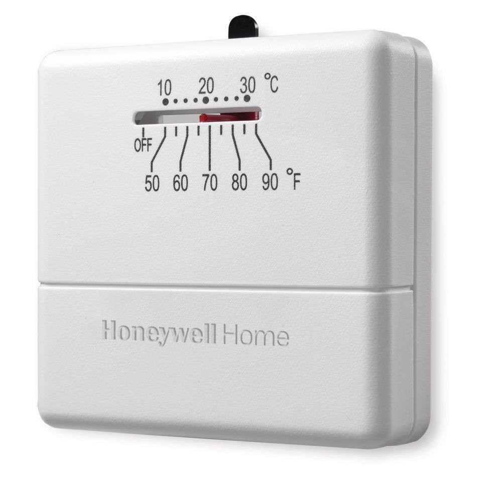 Honeywell TH1210DV1007 Pro 1000 Heat Pump Thermostat - Non-Programmable Vertical Thermostat For 2H/1C Systems