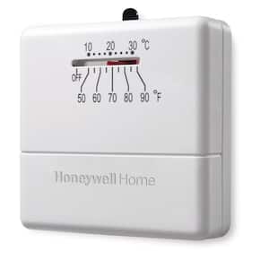 Economy Non-Programmable Thermostat with Microvolt 1H Single Stage Heating