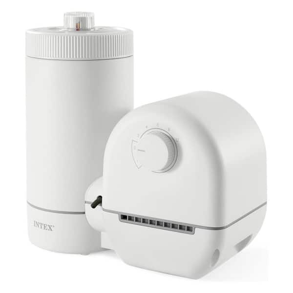 Cartridge Filter Pump for Above Ground Pools, 1500 GPH Flow Rate, HydroAeration, Type A Cartridge, Gauge Indicator
