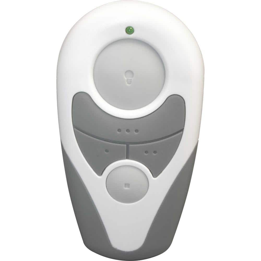 White Universal Ceiling Fan and Light Remote Control