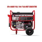 12,000-Watt Dual Fuel Propane and Gasoline Powered Electric Start Portable Generator