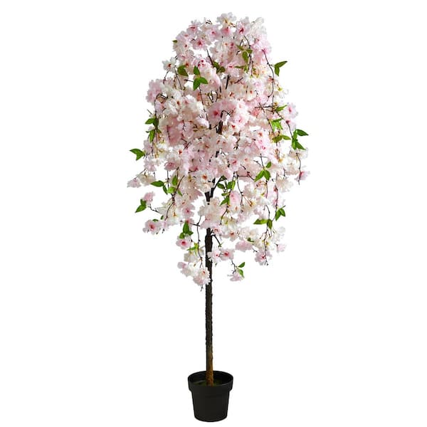 Nearly Natural 5ft. Cherry Blossom Artificial Tree