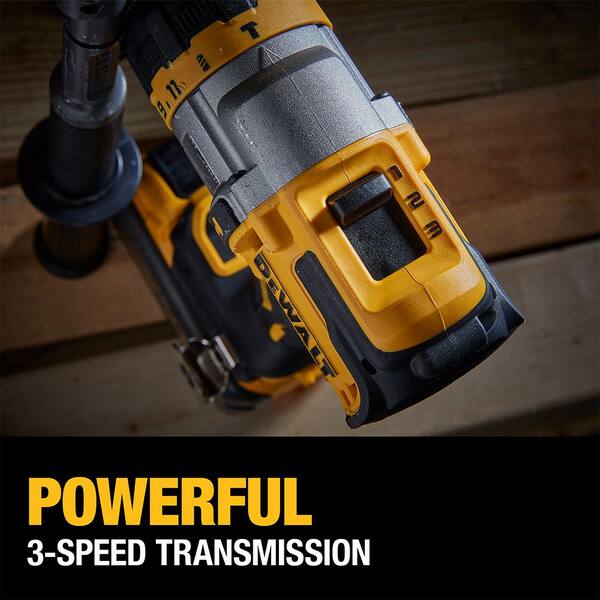 DEWALT - 20V MAX Cordless Brushless 1/2 in. Hammer Drill/Driver with FLEXVOLT ADVANTAGE and (1) FLEXVOLT 6.0Ah Battery Kit