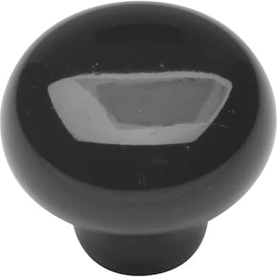Tranquility 1-3/8 in. Black Cabinet Knob