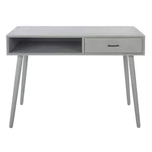 Remy 42 in. Rustic Gray 1-Drawer Writing Desk