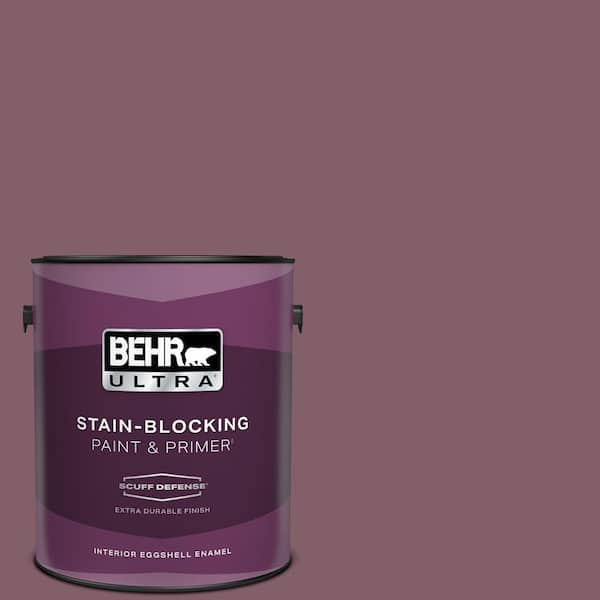 BEHR ULTRA 1 gal. #ICC-84 Simply Elegant Extra Durable Eggshell Enamel Interior Paint & Primer