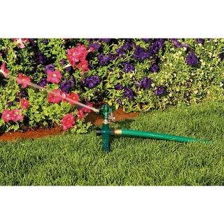 Orbit Testina Irrigatore A Impatto In Zinco Per Giardino - Tri-Lingual, Regolabile, Per Innaffiare Aiuole E Prati