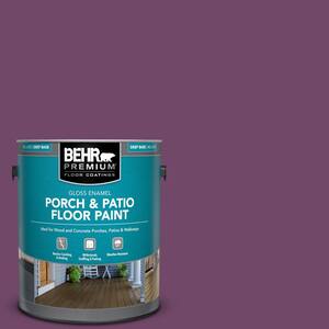 1 gal. #S-G-680 Raspberry Mousse Gloss Enamel Interior/Exterior Porch and Patio Floor Paint