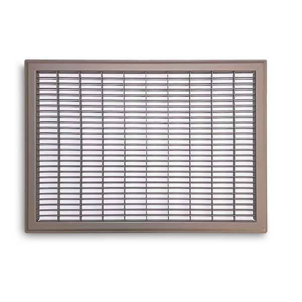 14 in. x 20 in. Heavy Duty Steel Floor Return Air Grille