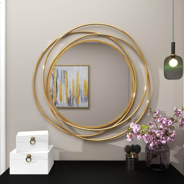 Carmen Small Round Mirror  Details Comforts for the Home