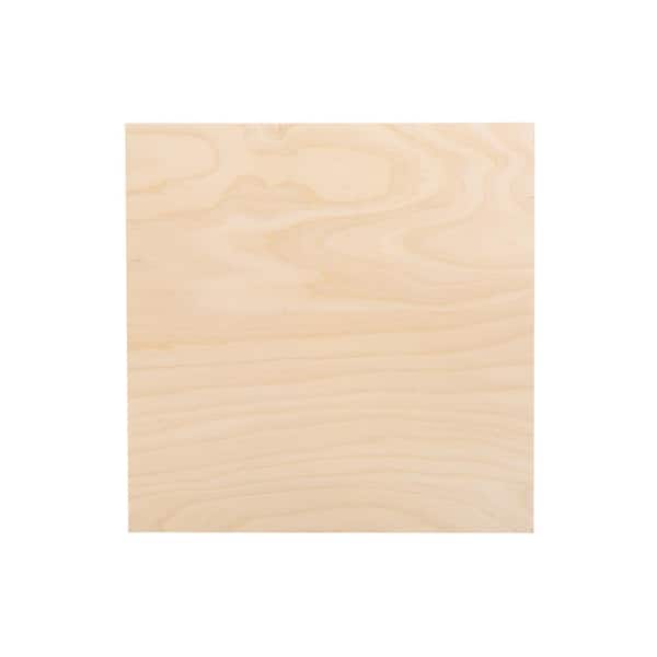 Walnut Hollow 1/8 in. x 1 ft. x 1 ft. Hardwood Plywood Project Panel