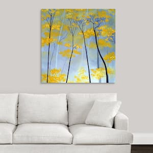 "Golden Tops" by Herb Dickinson Canvas Wall Art