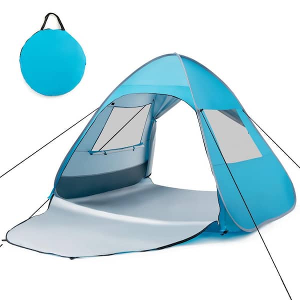 Alpulon 1-Person/3-Person Outdoor Automatic Pop-Up Beach Tent with