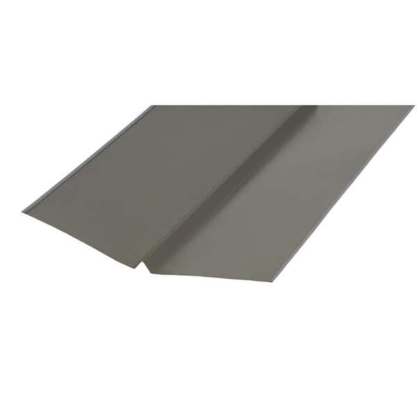 Amerimax Home Products 20 in. x 10 ft. Bronze Galvanized Steel W-Valley Flashing