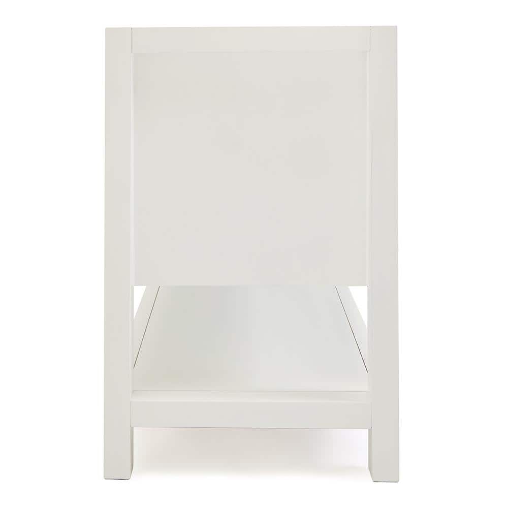 Magnolia 60'' White Single Freestanding Bathroom Vanity Base
