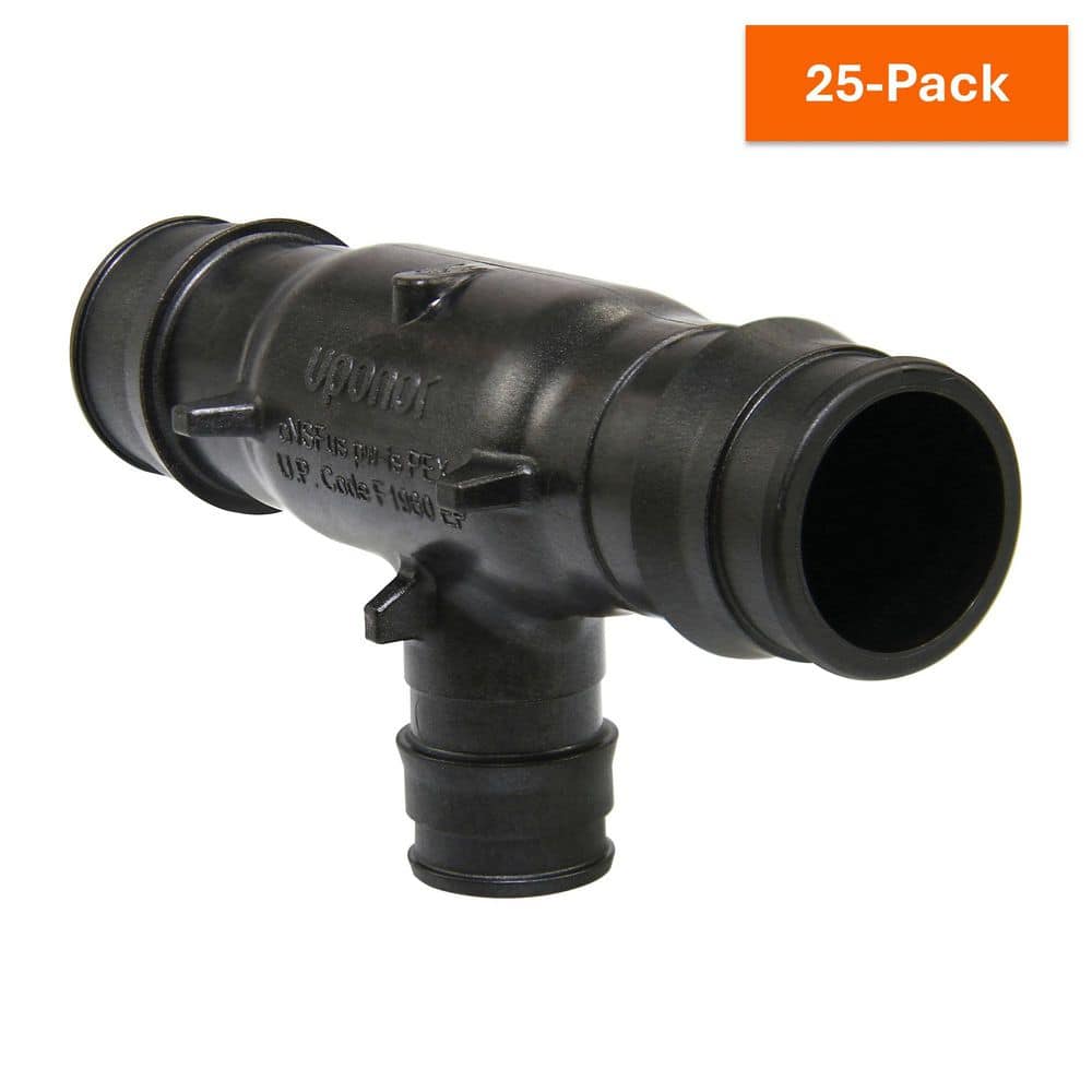 ProPEX 3/4 in. x 3/4 in. x 1/2 in. PEX-A Expansion Barb Engineered Polymer Reducing Tee (25-Pack) price history on PriceWatchPro