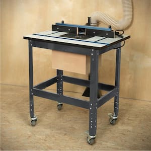 Router Table Stand 36 in. x 28 in., 400 lbs. Router Table Stand, with Adjustable Legs and Levelers for Woodworking