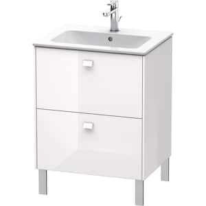 Brioso 18.88 in. W x 24.38 in. D x 26.88 in. H Bath Vanity Cabinet without Top in White