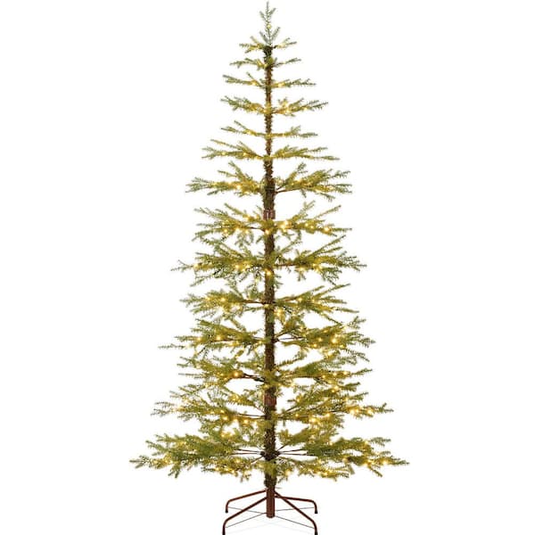 7.5 ft. Pre-Lit Sparse Artificial Christmas Tree with 300 2-in-1 LED Lights and Cordless Connection