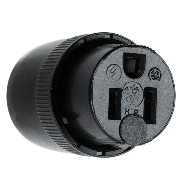 Pass & Seymour Dead Front 15 Amp 125-Volt NEMA 5-15R Straight Blade Connector