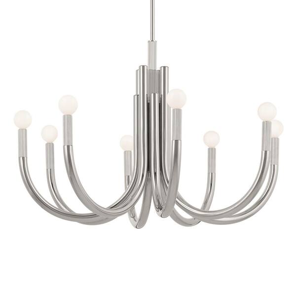 Kichler Odensa 15-Light Polished Nickel Modern/Contemporary Chandelier
