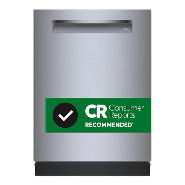 Bosch Benchmark Series 24 in. Stainless Steel Top Control Tall Tub