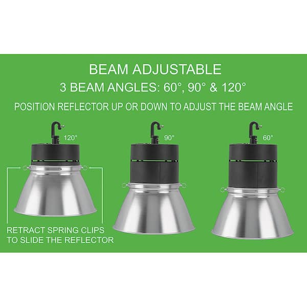 Commercial Electric 13.4 in. Round 400W Equivalent Integrated LED