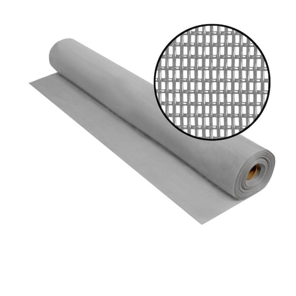 36 in. x 100 ft. Gray Pet Screen