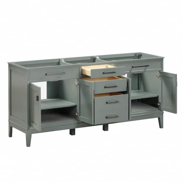 Avanity Madison 72 in. Bath Vanity Cabinet without Top in Smoke