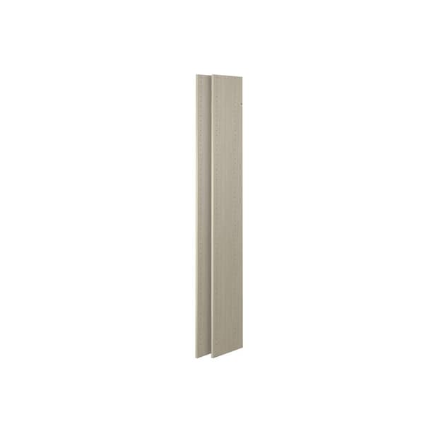 Closet Evolution Rustic Grey Wood Vertical Panels (2-Pack)