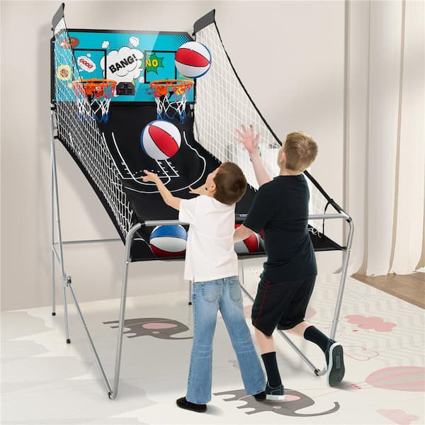 Green 81 in. Basketball Stand (5-Pack)