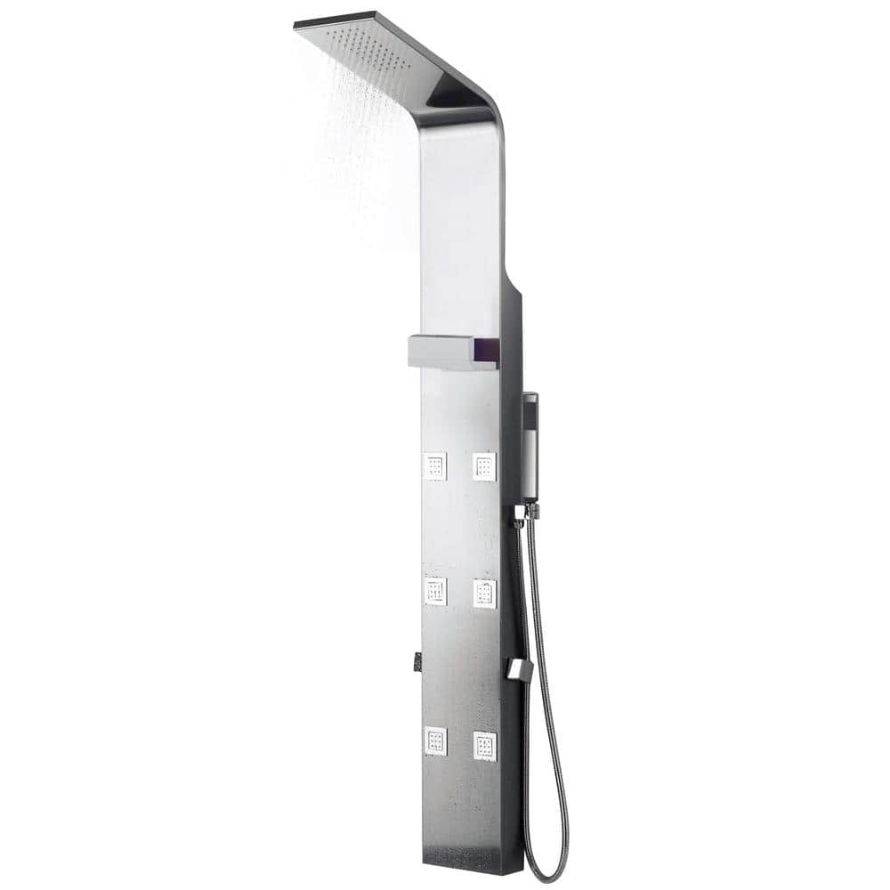 Roxy 7.87 in. W 3 Jet Shower Tower in Chrome 16GS-27402 price history on PriceWatchPro