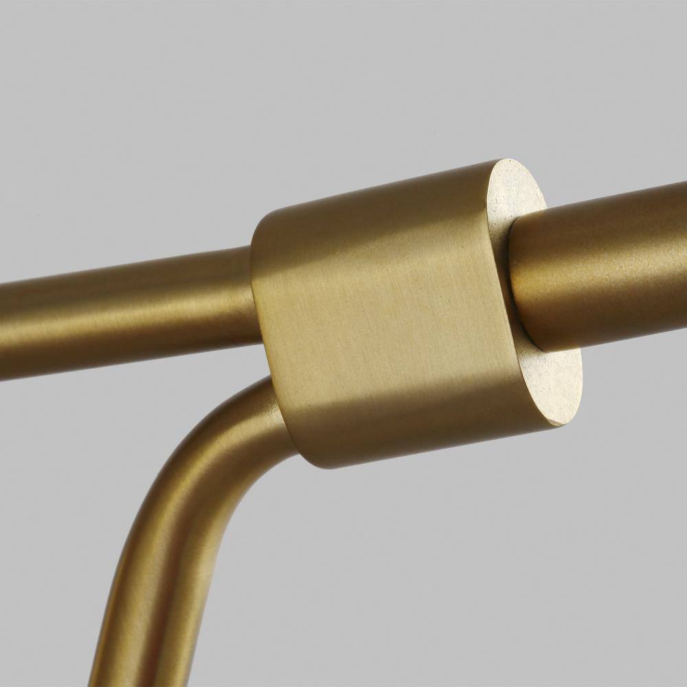 Ellen Degeneres Midnight Black Steel Swing Arm Sconce