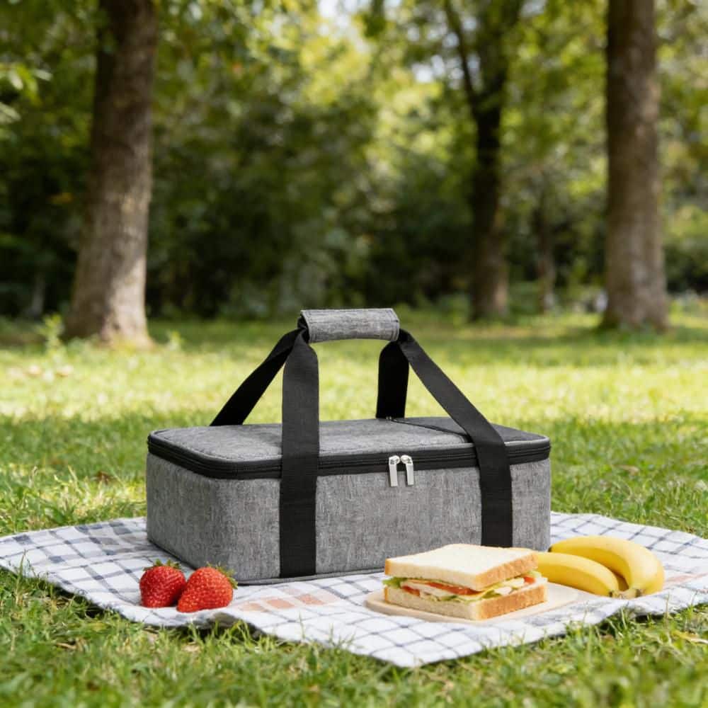Esepony Insulated Single Decker Lunch Bag for Potluck Parties