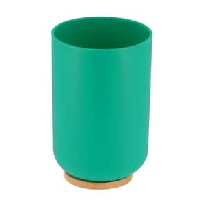 Padang Freestanding Bathroom Tumbler Cup / Toothbrush Holder Green Caribbean Bamboo