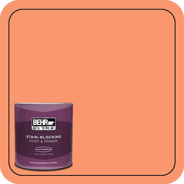 BEHR ULTRA 1 qt. #220B-5 Autumn Arrival Extra Durable Eggshell Enamel Interior Paint & Primer