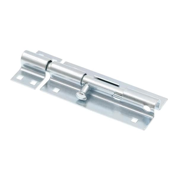 Door and Gate, Extra Heavy Duty Slide Barrel Bolt Latch 7 inch with Screws, Zinc Plated, Rust Resistant (Single Pack)